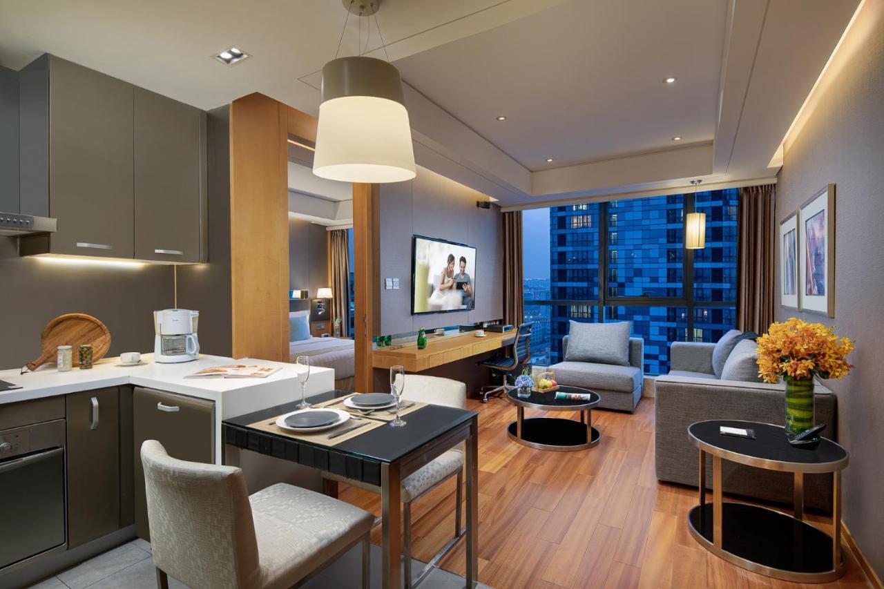 Ascott Raffles City Пекин Экстерьер фото
