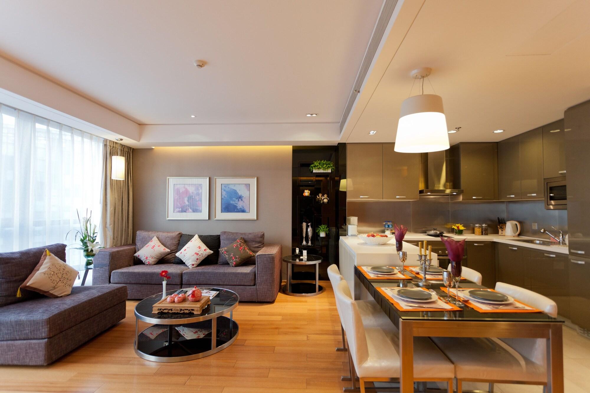 Ascott Raffles City Пекин Экстерьер фото