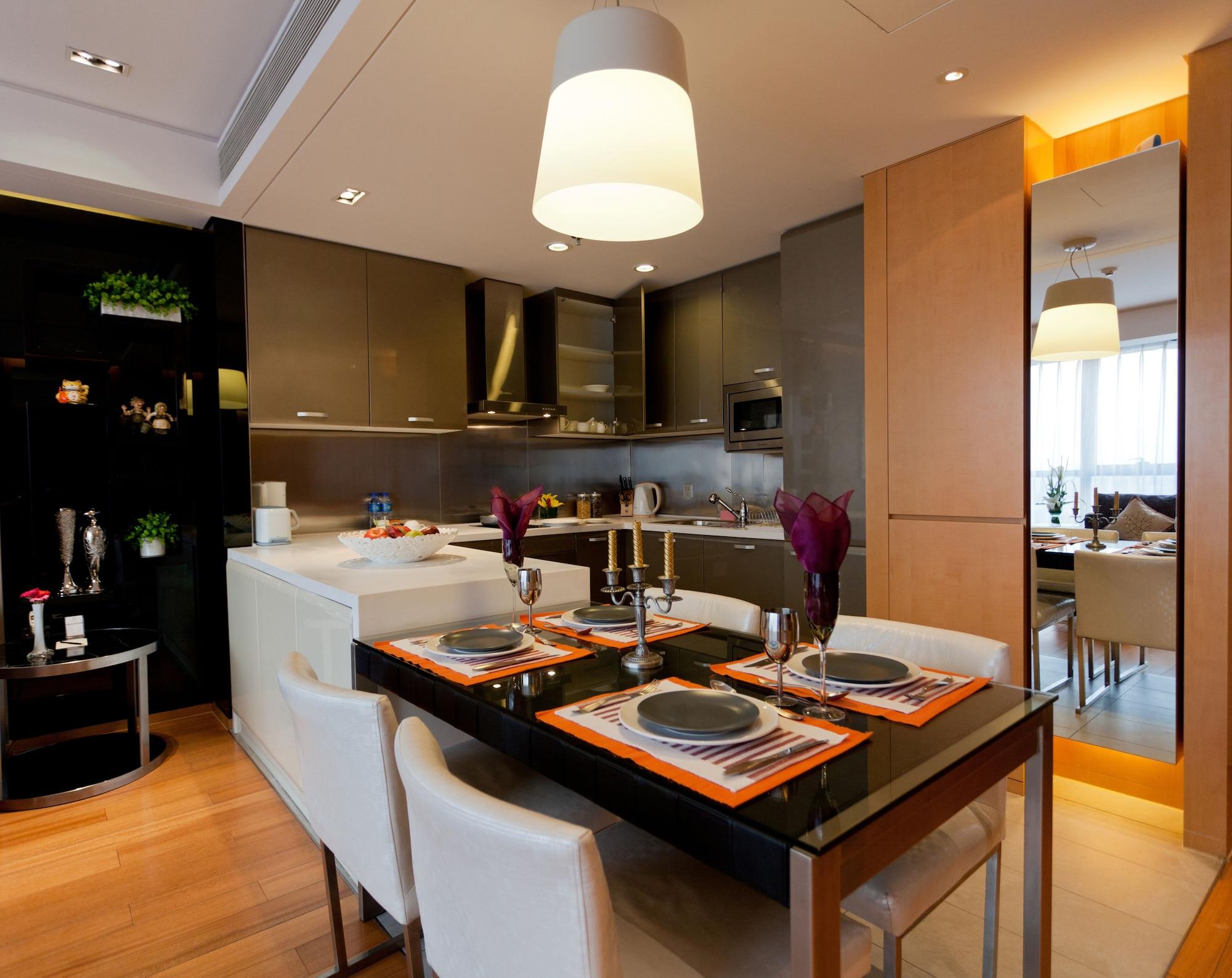Ascott Raffles City Пекин Экстерьер фото
