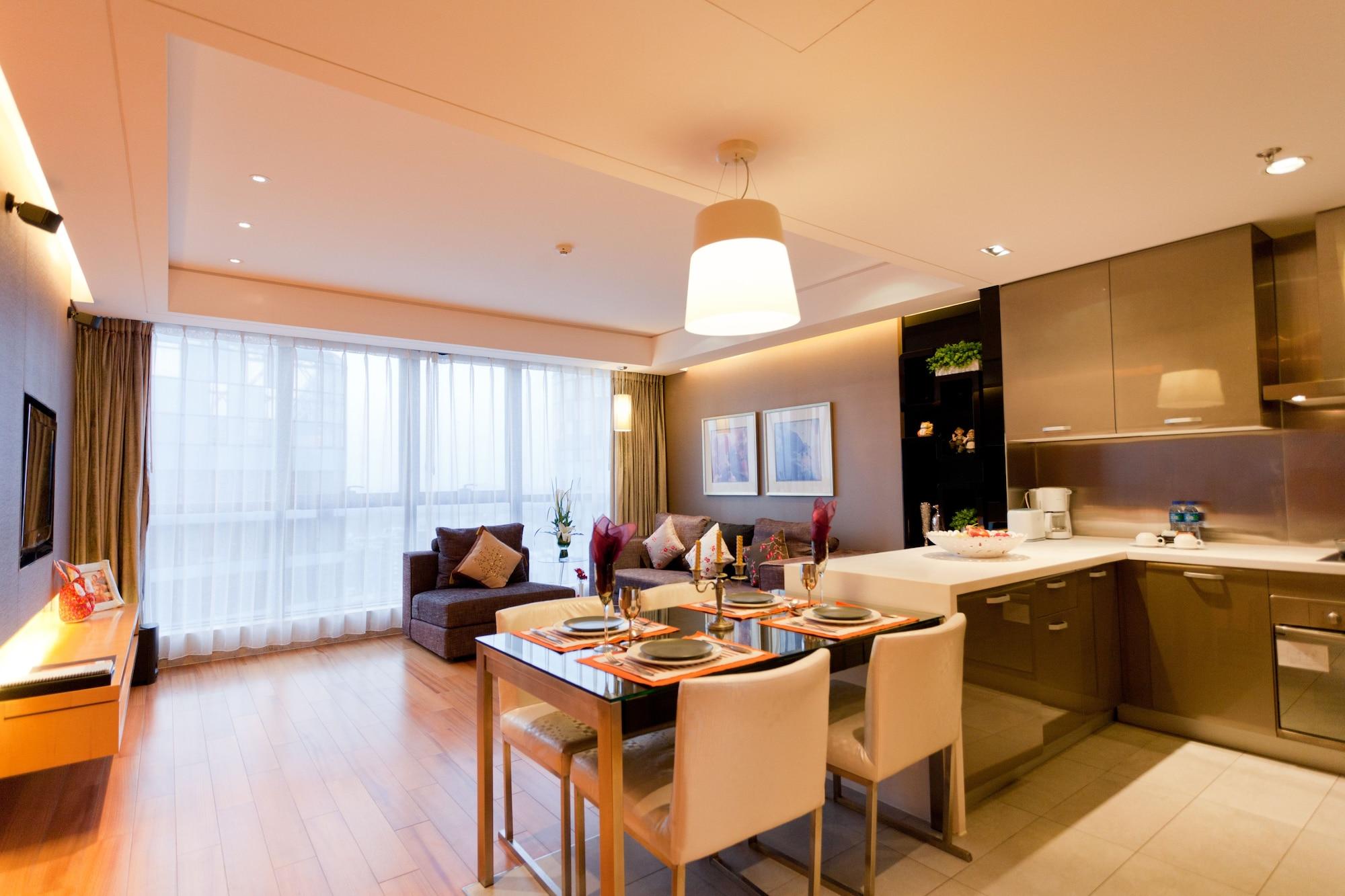 Ascott Raffles City Пекин Экстерьер фото